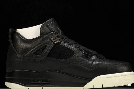 Black 819139-010 Jordan Hair 4 Pony Retro 1128